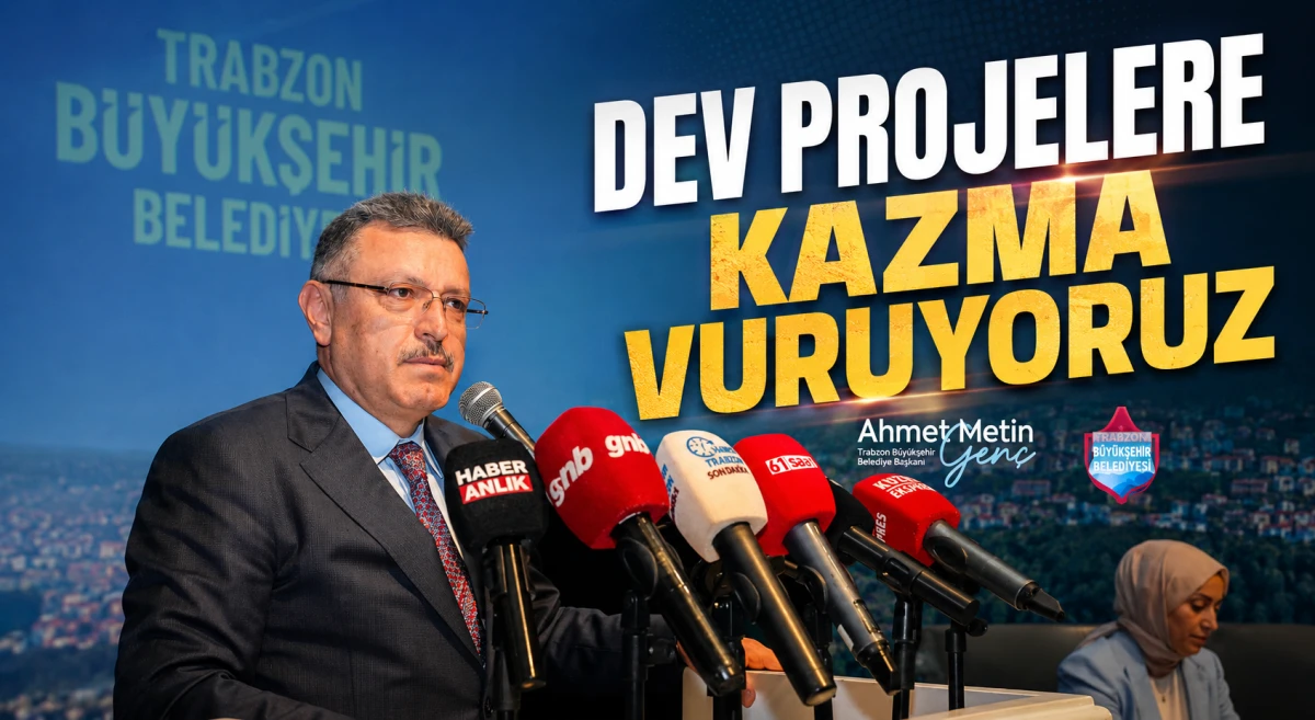 Başkan Gen&ccedil; Trabzon&rsquo;un t&uuml;m il&ccedil;elerinde eş zamanlı yatırımların s&uuml;rd&uuml;ğ&uuml;n&uuml; a&ccedil;ıkladı