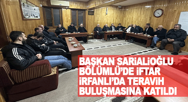 Başkan Sarıalioğlu, Of&rsquo;ta Ramazan&rsquo;ın Bereketini Mahalle Mahalle Paylaştı