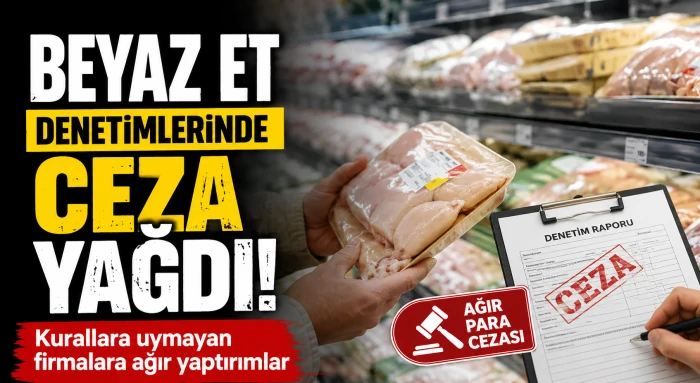 Beyaz et denetimlerinde ceza yağdı! Marketlere 10,1 milyon TL yaptırım