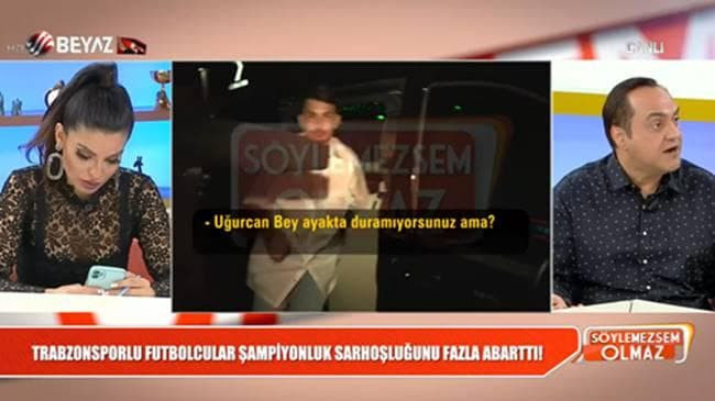 Beyaz TV'de Trabzonspor skandalı! 