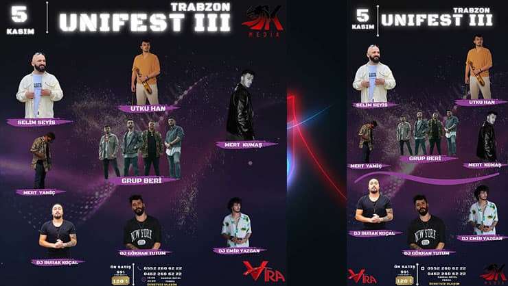 B&ouml;lge &Uuml;niversite Festivali Trabzon'da Yapılacak