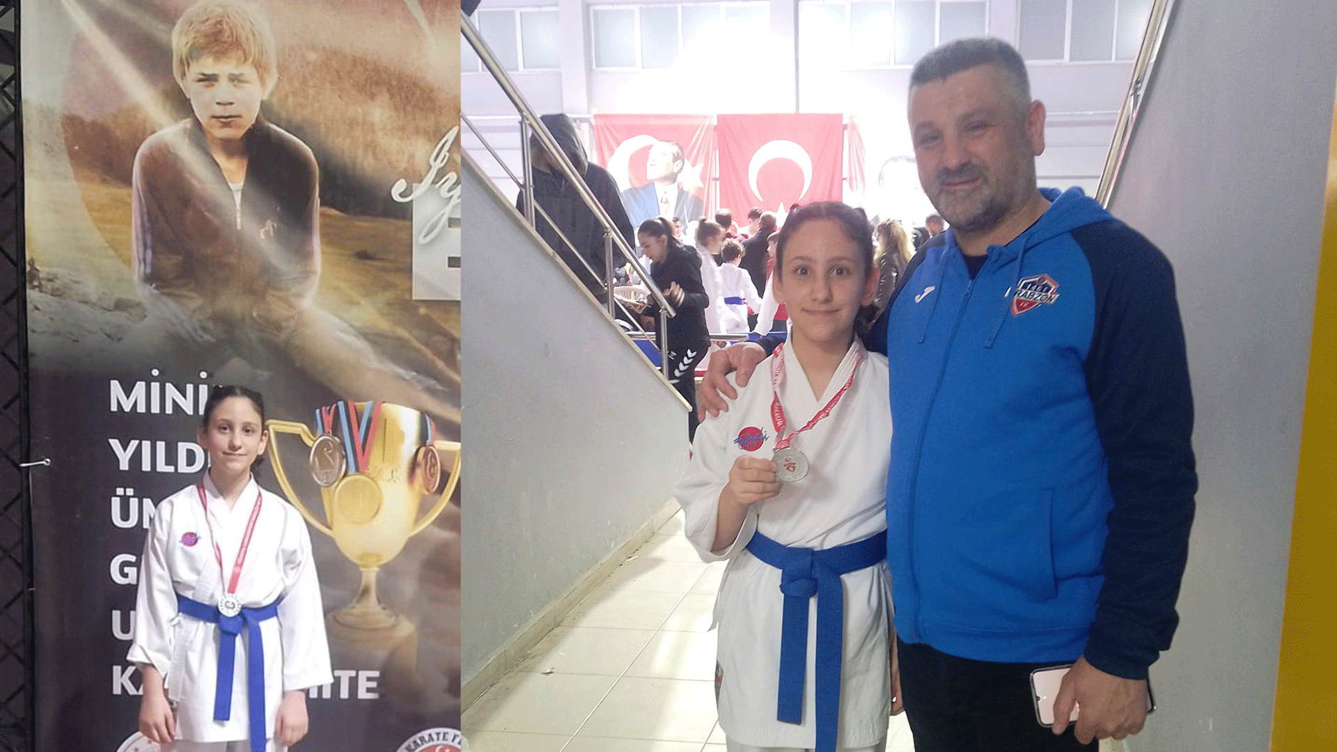 Buğ&ccedil;e Sarıalioğlu, Eren B&uuml;lb&uuml;l Karate Şampiyonası&rsquo;nda g&uuml;m&uuml;ş madalya elde etti