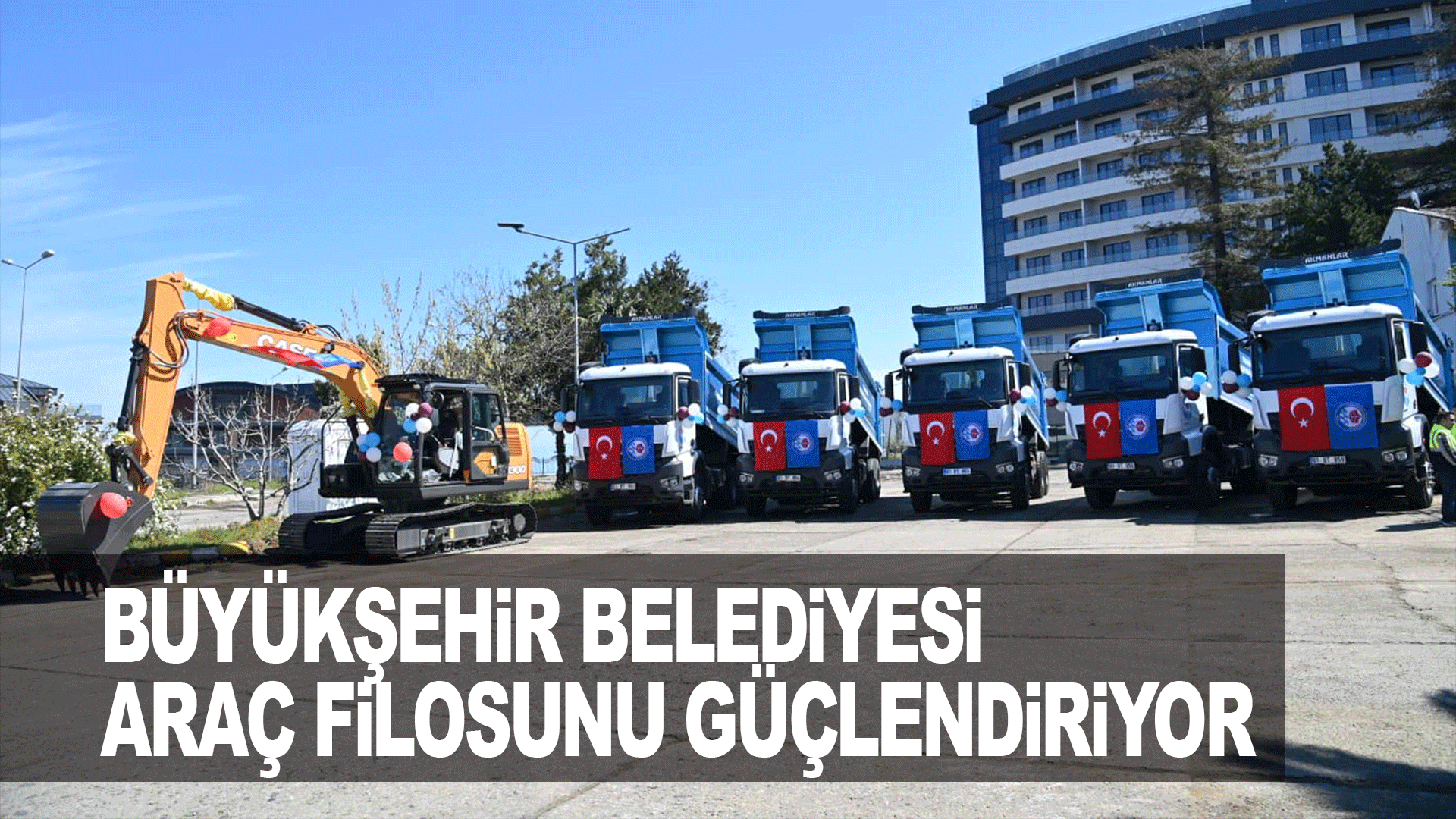 B&uuml;y&uuml;kşehir Belediyesi ara&ccedil; filosunu yeni yatırımlarla g&uuml;&ccedil;lendirdi