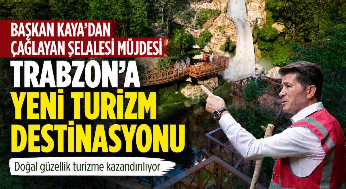 &Ccedil;ağlayan Şelalesi Projesi Hızla İlerliyor! Başkan Kaya Son Durumu A&ccedil;ıkladı