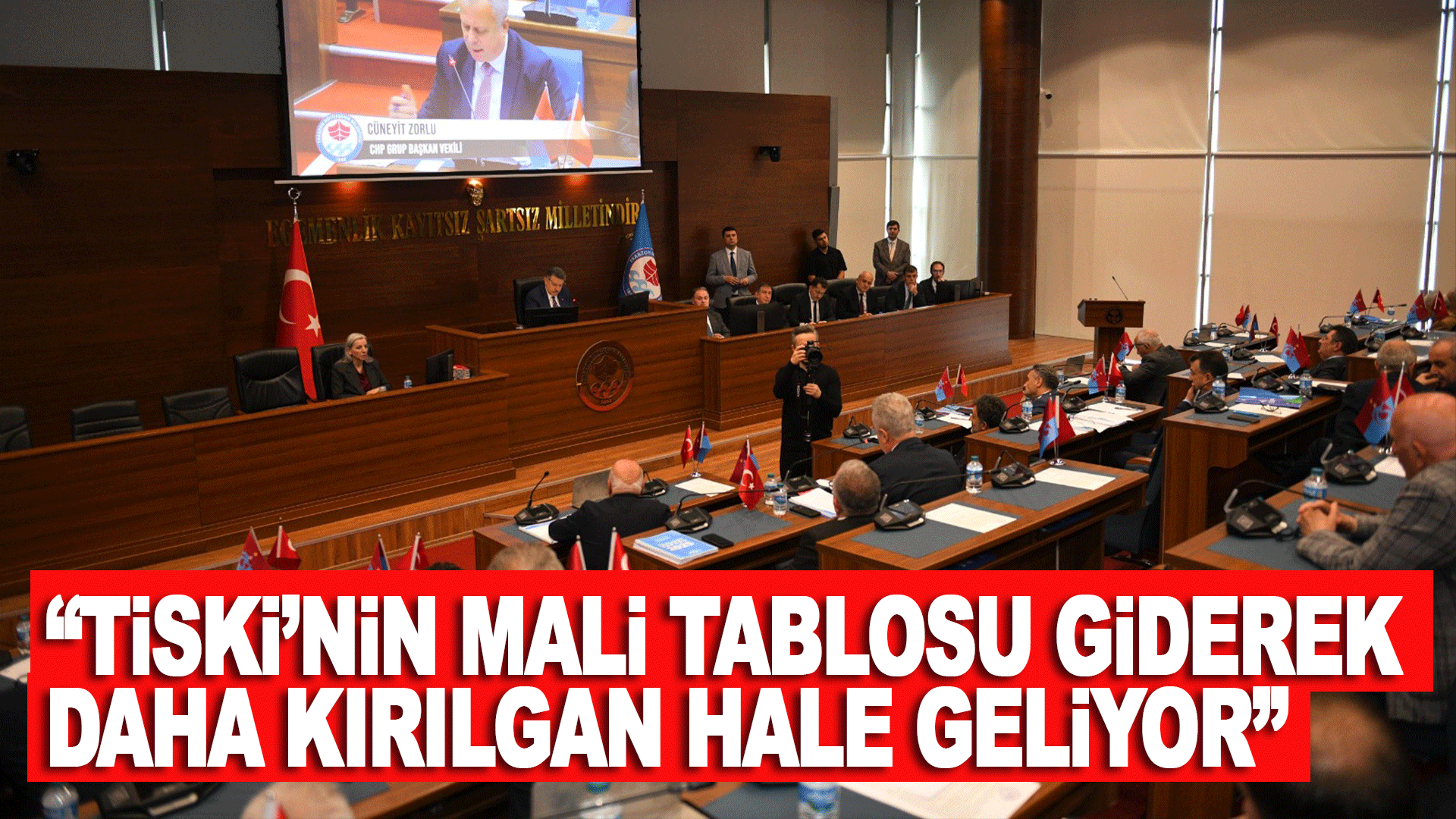 CHP&rsquo;li Zorlu&rsquo;dan TİSKİ&rsquo;nin mali yapısına sert eleştiri