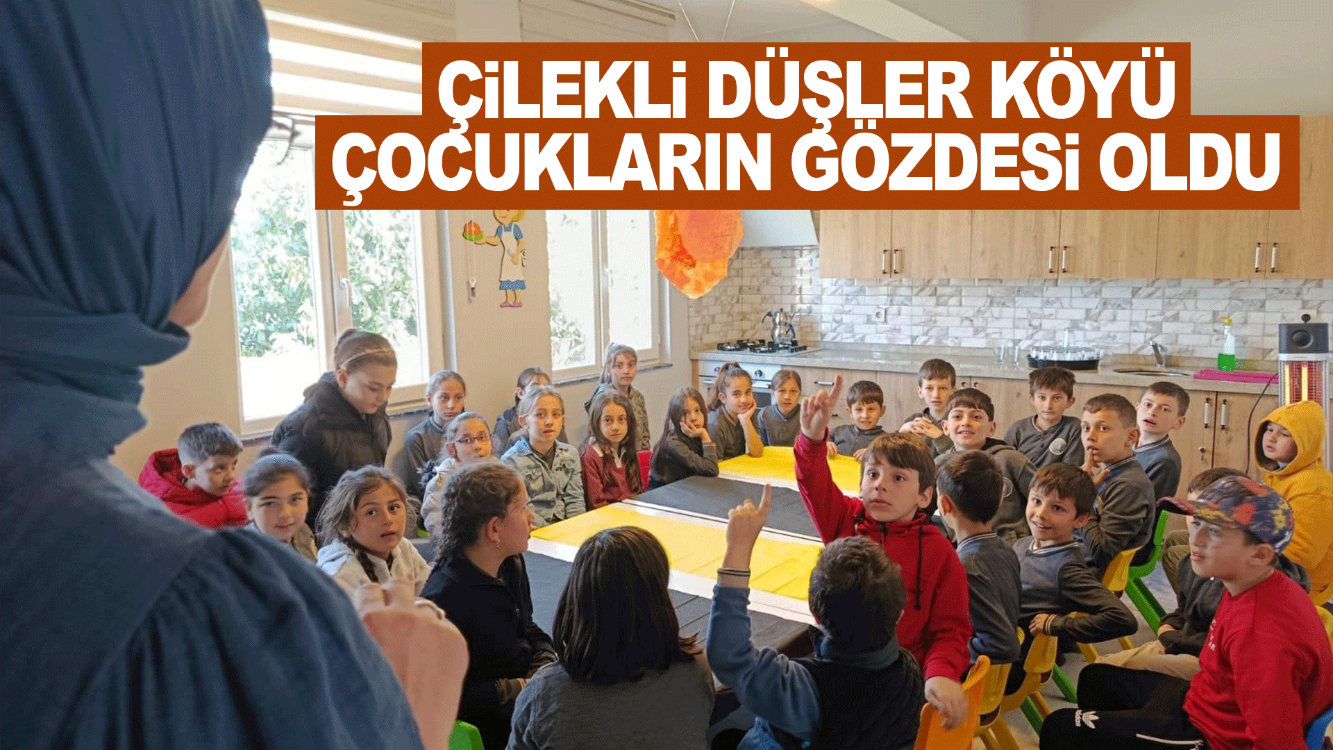 &Ccedil;ilekli D&uuml;şler K&ouml;y&uuml; &ccedil;ocukların uğrak noktası oldu