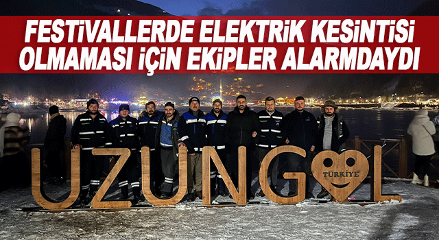 &Ccedil;oruh EDAŞ, Rize ve Trabzon&rsquo;daki kış festivallerinde enerji s&uuml;rekliliğini sahadaki ekipleriyle sağladı