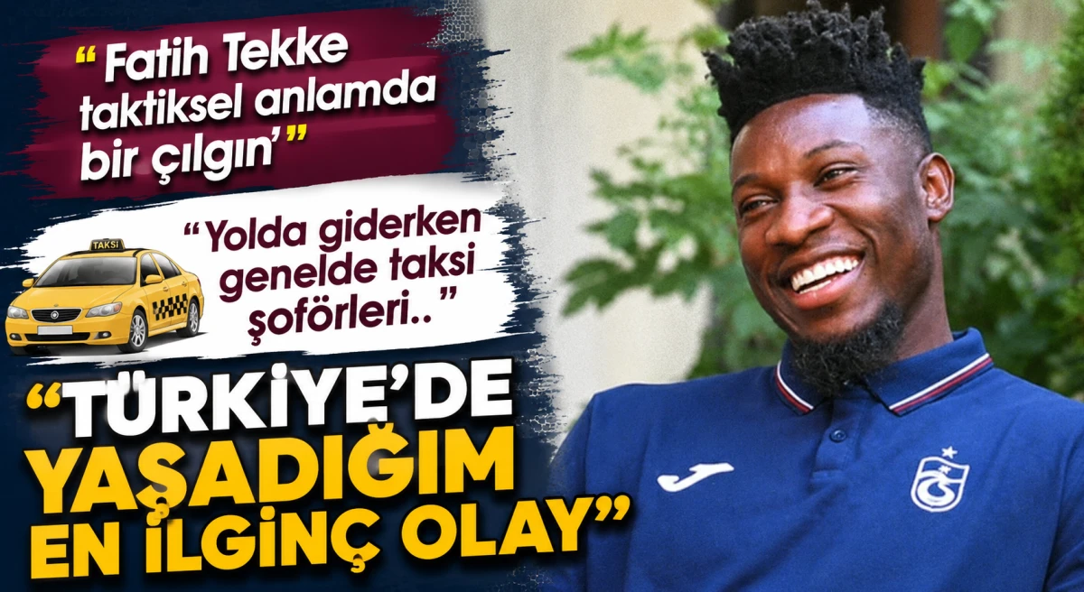 D&uuml;nya Yıldızı Onana'dan Trabzonspor itirafı!