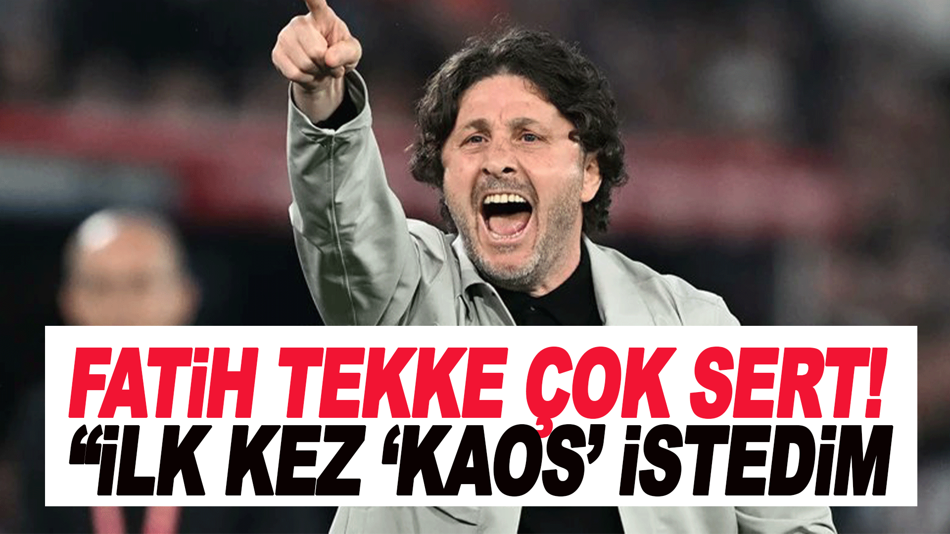 Fatih Tekke&rsquo;den G&ouml;ztepe ma&ccedil;ı sonrası &ccedil;arpıcı s&ouml;zler