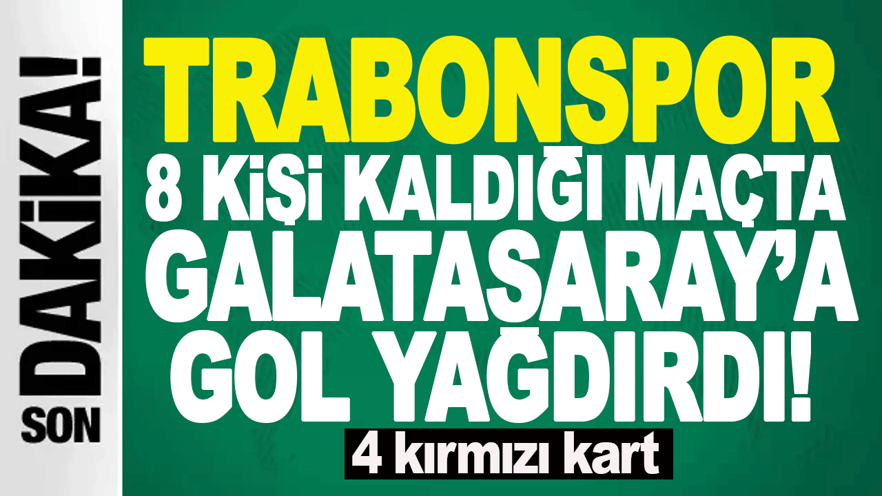 Gerilimin y&uuml;kseldiği ma&ccedil;ta Trabzonspor g&uuml;len taraf oldu