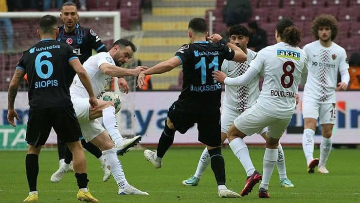 Hatayspor Trabzonspor 2-1.