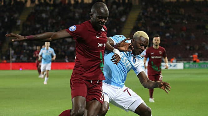 Hatayspor - Trabzonspor maç sonucu: 1-1