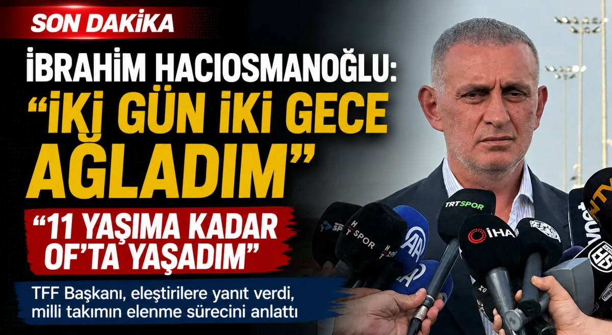 İbrahim Hacıosmanoğlu, eleştirilere ve A Milli Takım s&uuml;recine ilişkin dikkat &ccedil;eken a&ccedil;ıklamalar yaptı