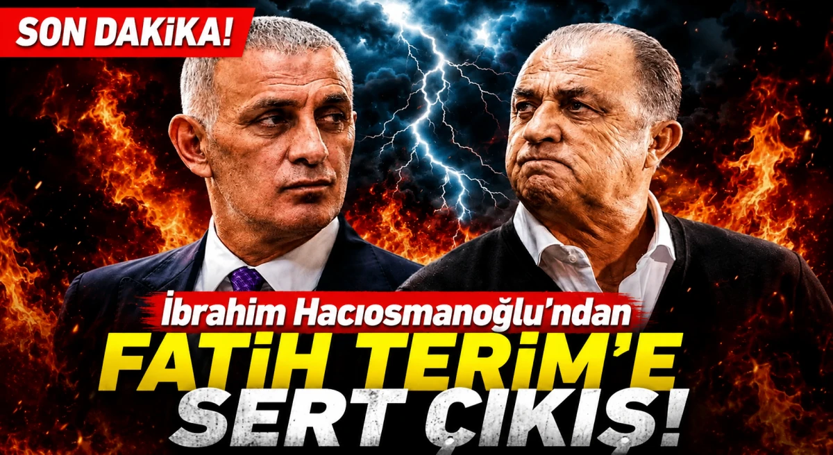 İbrahim Hacıosmanoğlu'ndan Fatih Terim'in "hesap soracağız" s&ouml;zlerine tepki