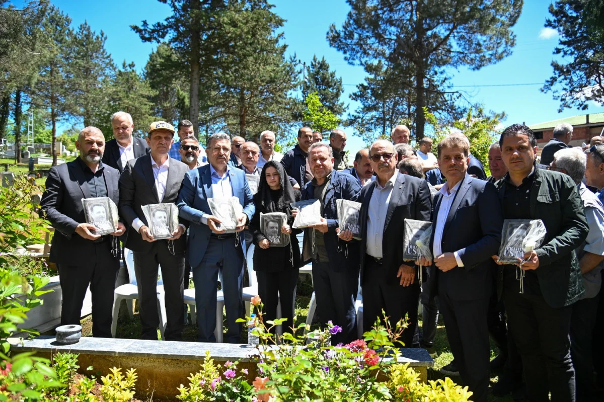 İbrahim Usta i&ccedil;in memleketinde anma programı d&uuml;zenlendi