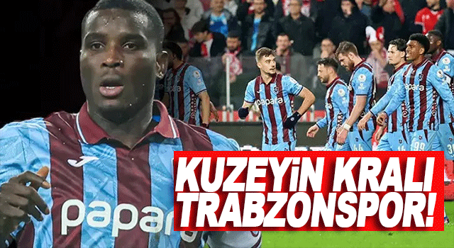 Karadeniz derbisinde kazanan Trabzonspor oldu