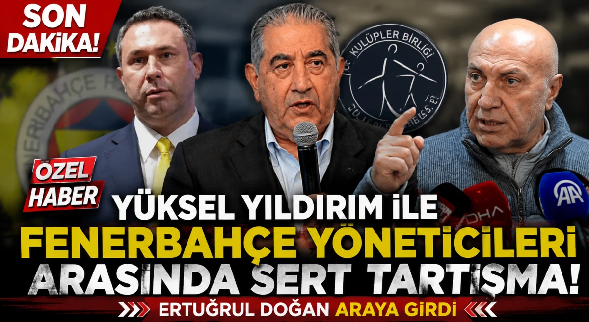 Kul&uuml;pler Birliği toplantısında tansiyon y&uuml;kseldi, Ertuğrul Doğan devreye girdi