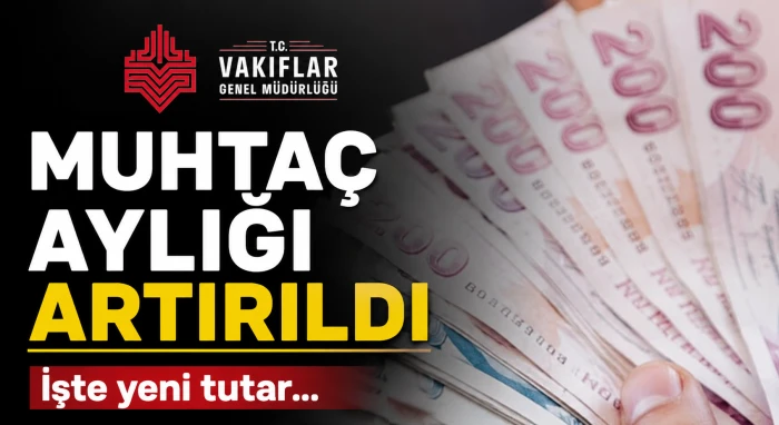 Muhta&ccedil; aylığı artırıldı