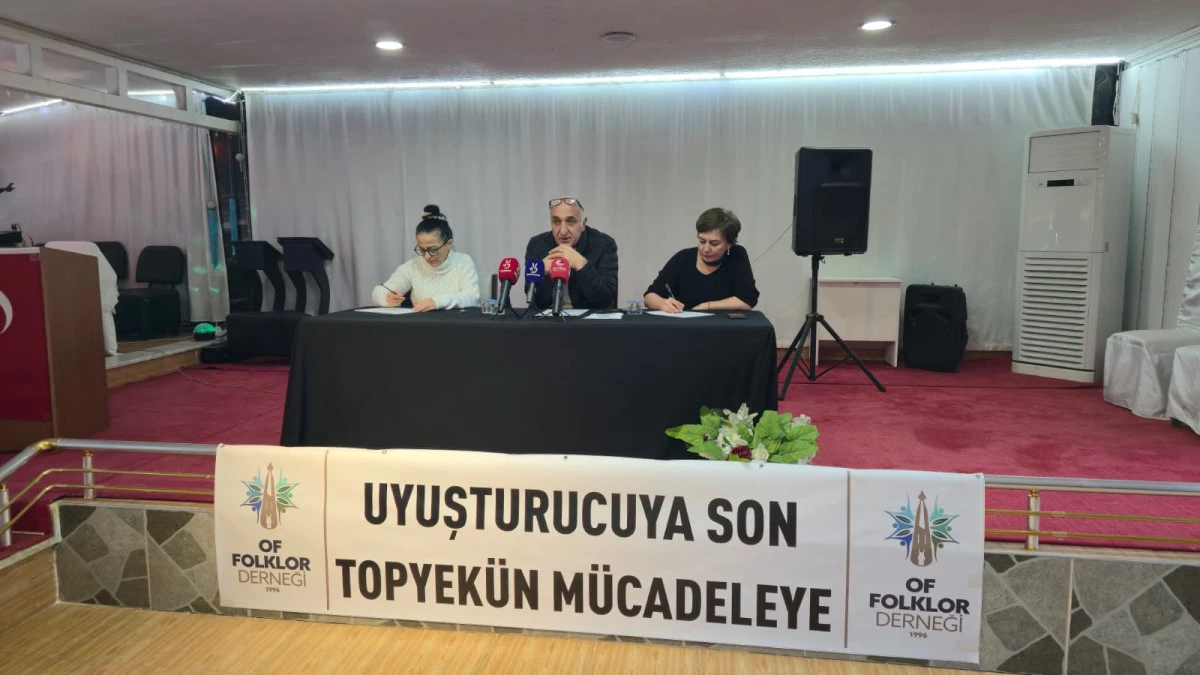 Of&rsquo;ta d&uuml;zenlenen Uyuşturucu ile M&uuml;cadele &Ccedil;alıştayı&rsquo;nda gen&ccedil;leri korumaya y&ouml;nelik yol haritası belirlendi