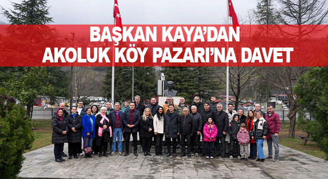 Ortahisar Belediye Başkanı Ahmet Kaya, Trabzonluları Akoluk K&ouml;y &Uuml;r&uuml;nleri Pazarı&rsquo;na davet etti.