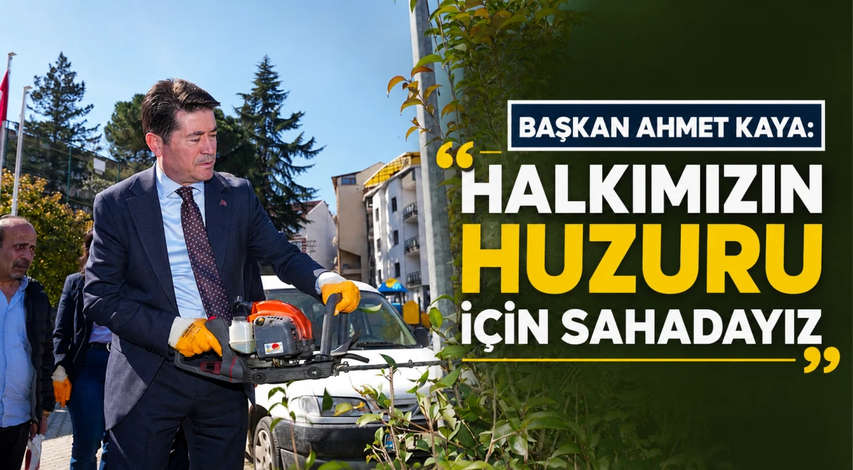 Ortahisar Belediyesi park ve yeşil alanları yeniliyor