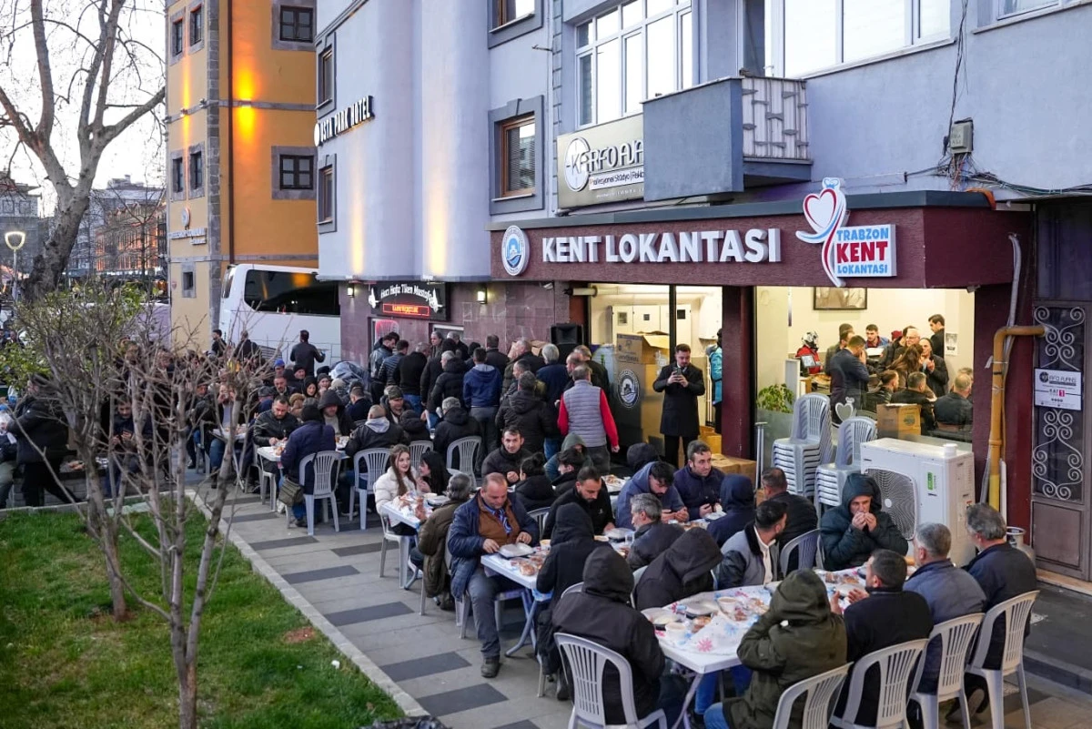 Ortahisar Belediyesi Ramazan&rsquo;da 58 Bin Kişiyi İftar Sofralarında Buluşturdu