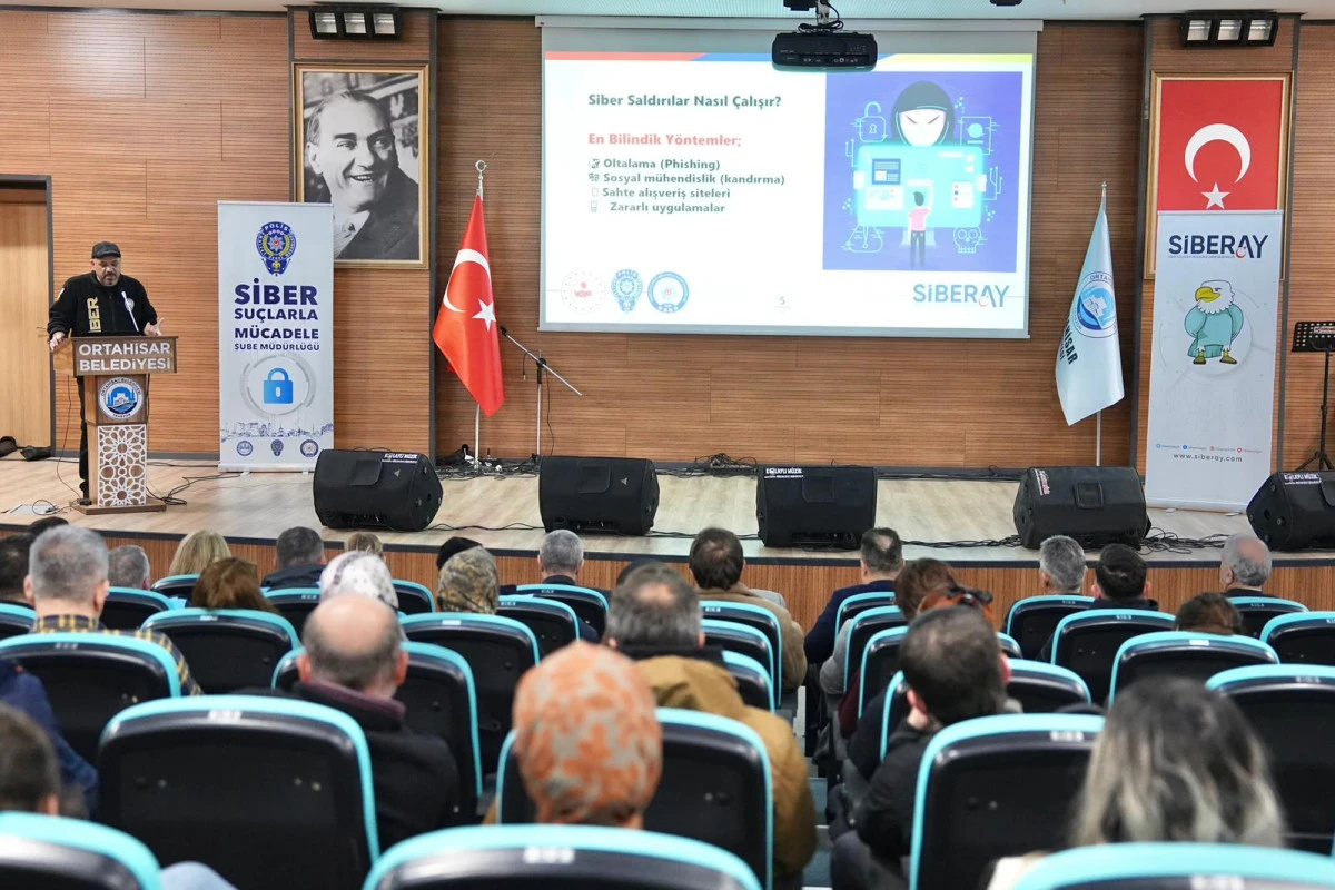 Ortahisar Belediyesi siber dolandırıcılığa karşı farkındalık semineri düzenledi