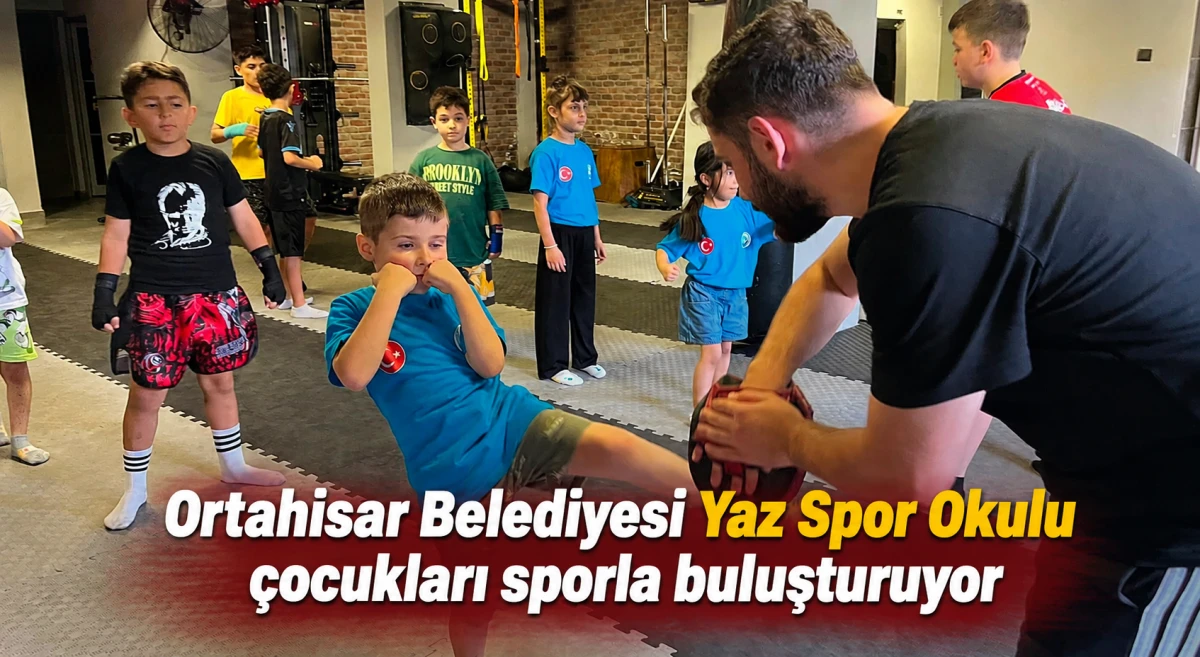 Ortahisar Belediyesi Yaz Spor Okulu &ccedil;ocukları sporla buluşturuyor