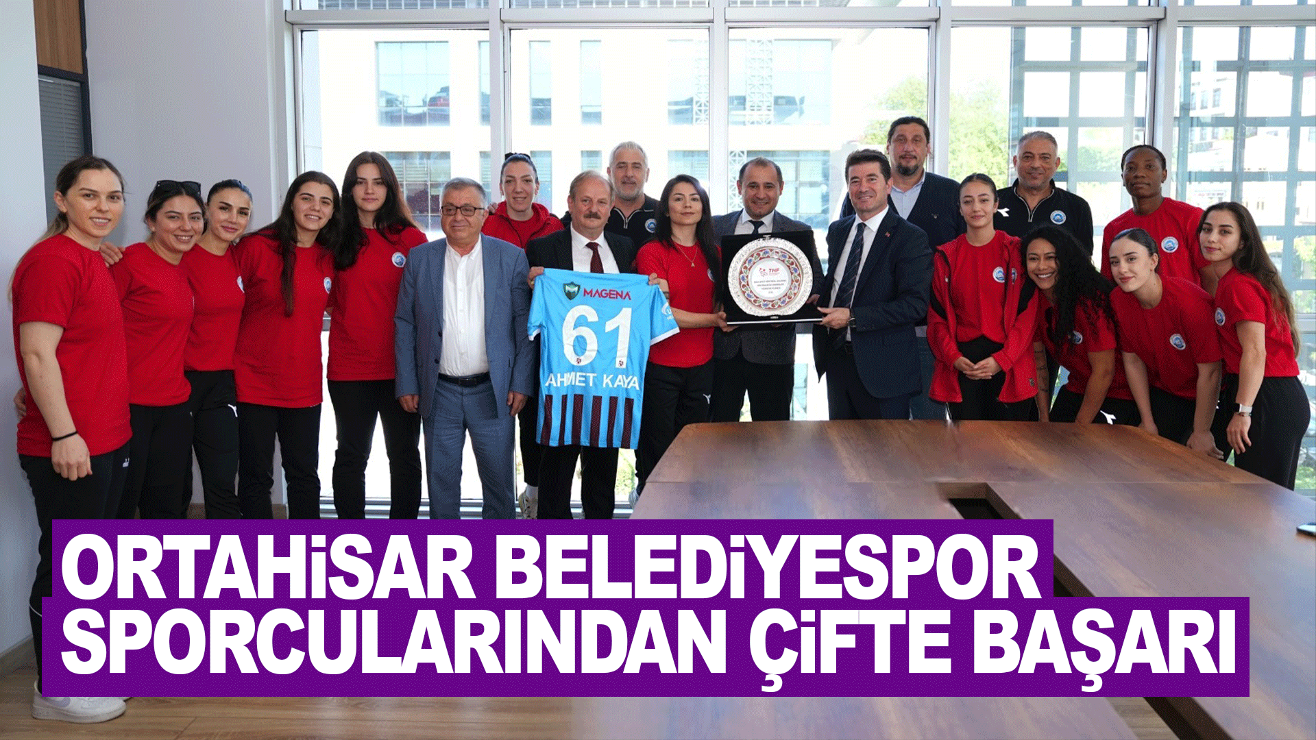 Ortahisar Belediyespor sporcularından &ccedil;ifte başarı