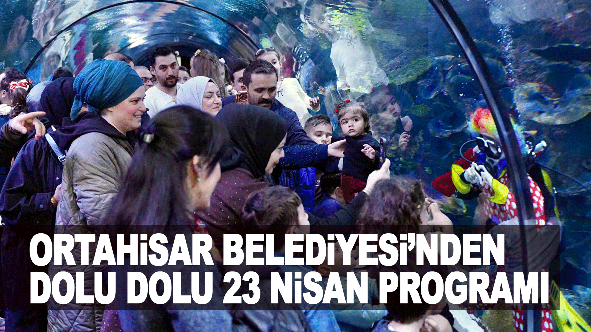 Ortahisar&rsquo;da 23 Nisan coşkusu &ccedil;ocuklarla buluştu