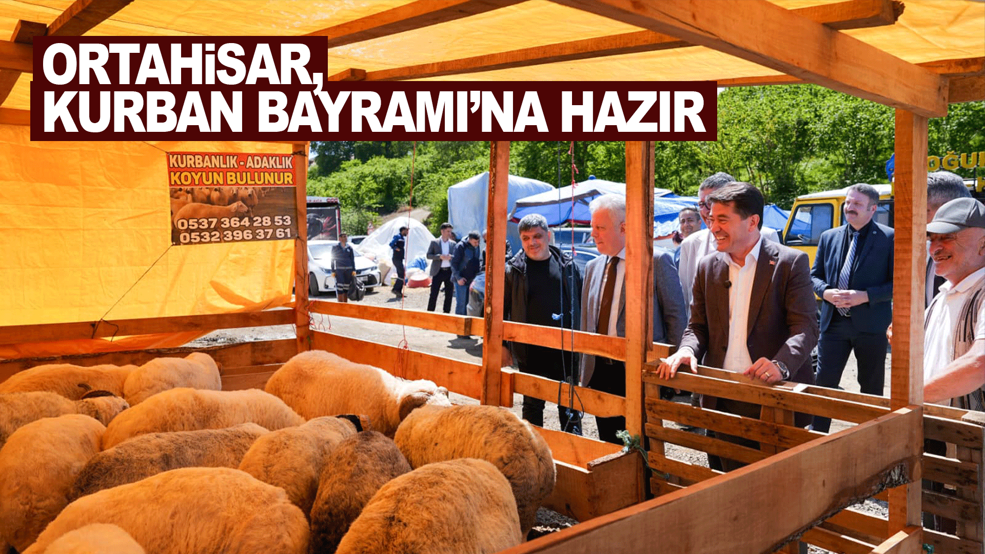 Ortahisar&rsquo;da Kurban Bayramı hazırlıkları tamamlandı