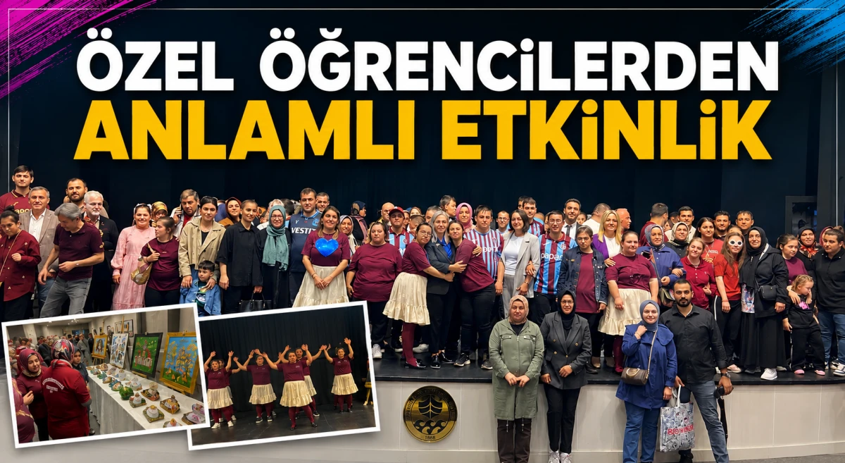 &Ouml;zel &ouml;ğrenciler yıl sonu etkinliğinde yeteneklerini sergiledi