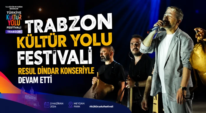 Resul Dindar'dan Trabzon Kültür Yolu'nda kemençe şov