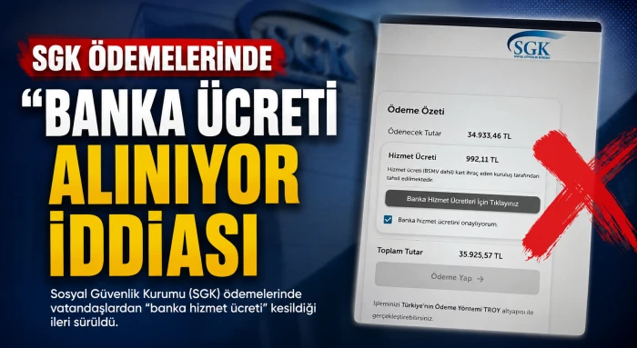 SGK &ouml;demelerinde &ldquo;banka &uuml;creti alınıyor&rdquo; iddiası
