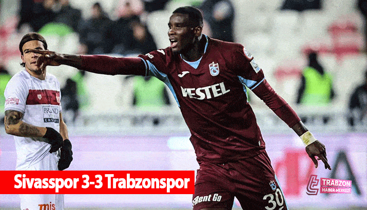 Sivasspor 3-3 Trabzonspor