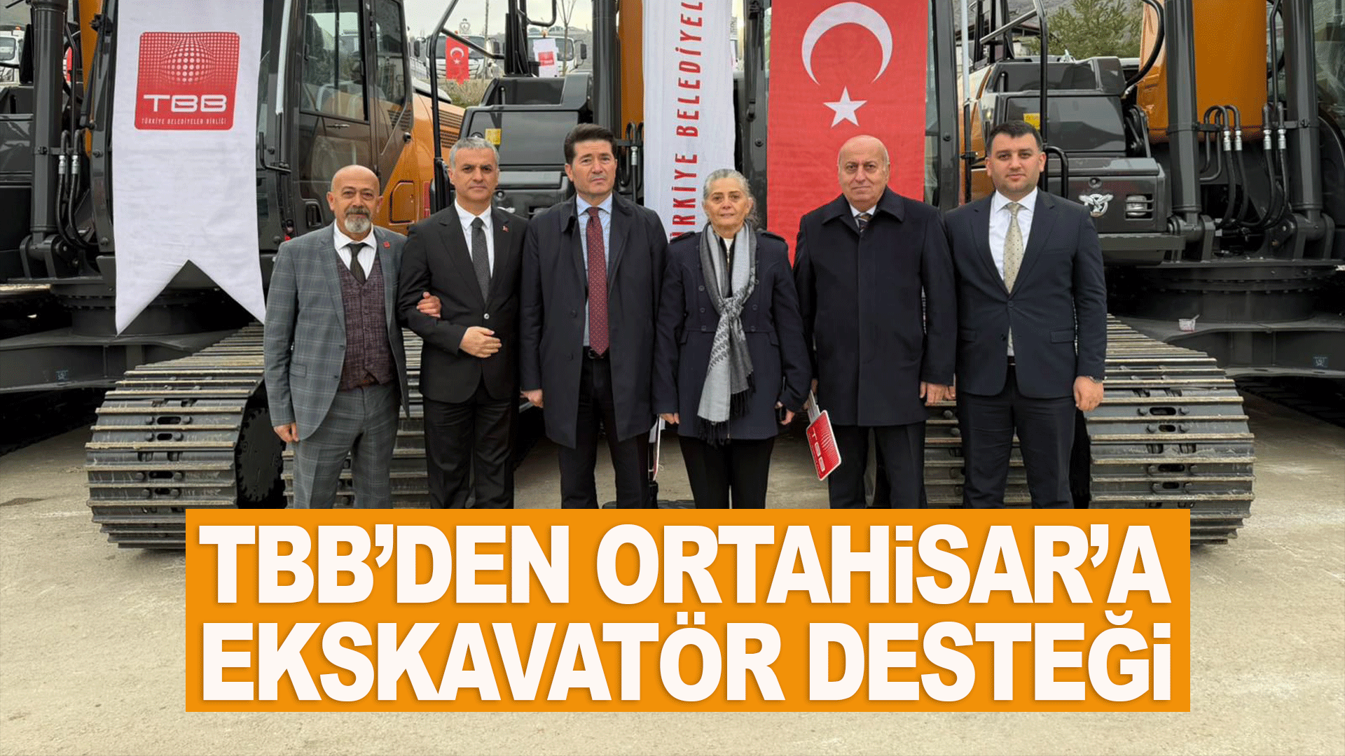 TBB&rsquo;nin hibe ettiği ekskavat&ouml;r Ortahisar Belediyesi&rsquo;nin hizmet kapasitesini g&uuml;&ccedil;lendirecek