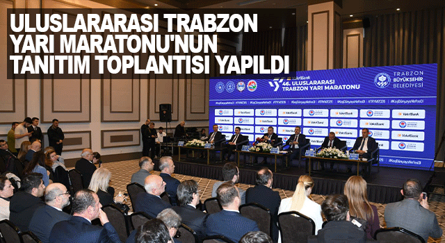 Trabzon, 46. Uluslararası Yarı Maraton ile hem d&uuml;nyaya hem vicdanlara seslenecek