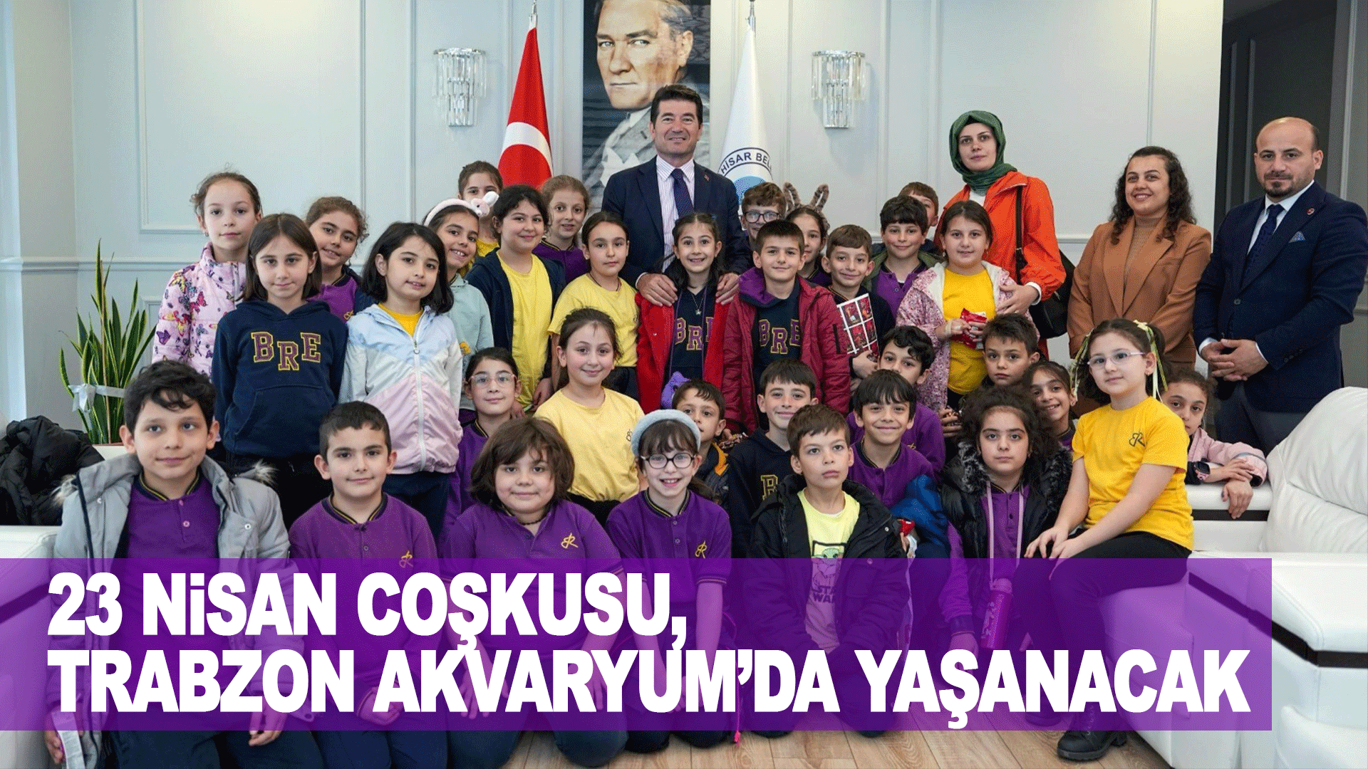 Trabzon Akvaryum&rsquo;da 23 Nisan coşkusu d&ouml;rt g&uuml;n s&uuml;recek etkinliklerle kutlanacak