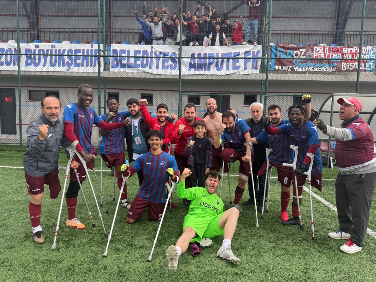 Trabzon B&uuml;y&uuml;kşehir Ampute&rsquo;den Kritik Galibiyet