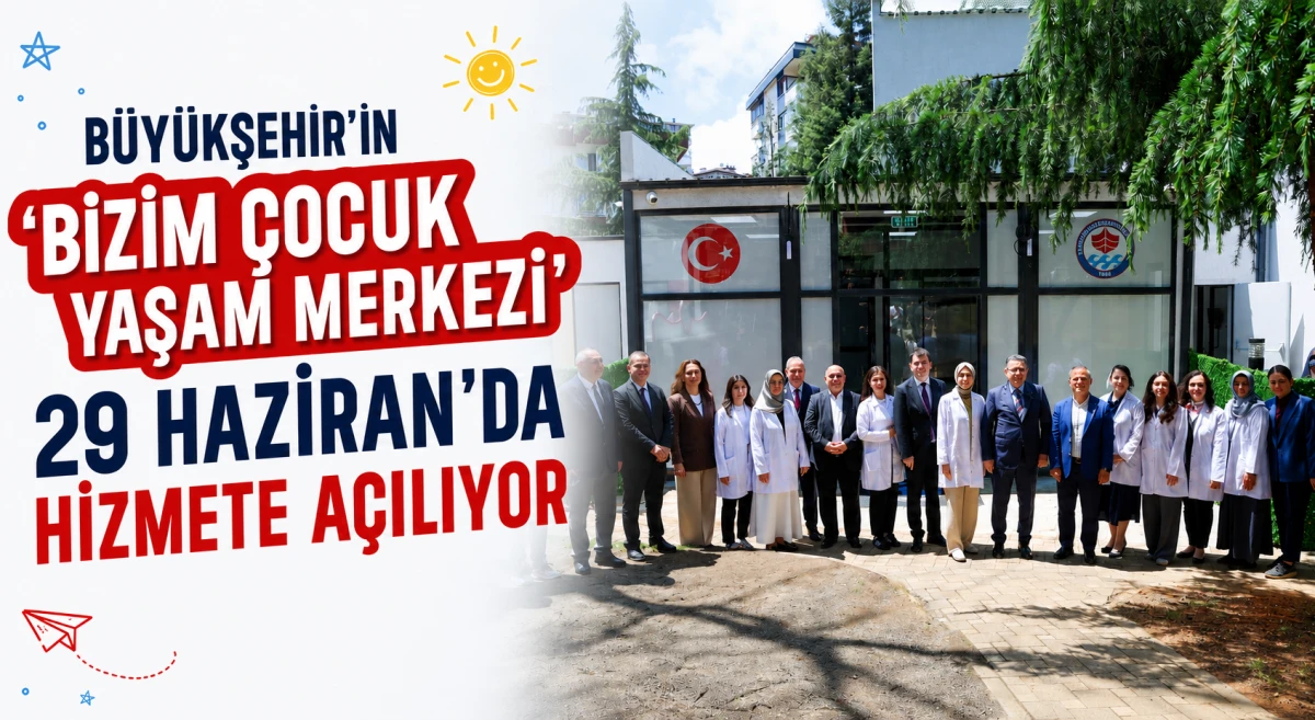 Trabzon B&uuml;y&uuml;kşehir Belediyesi &ccedil;ocuk yaşam merkezini hizmete a&ccedil;ıyor