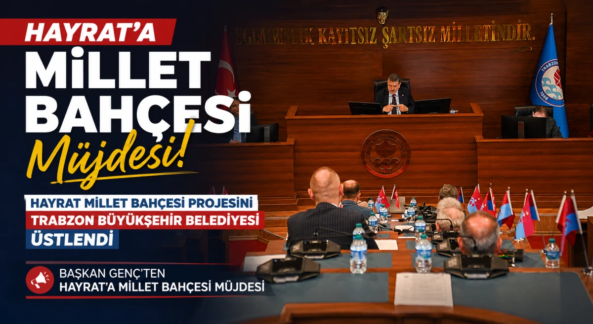 Trabzon B&uuml;y&uuml;kşehir Belediyesi Hayrat ve Hıdırnebi Yaylası i&ccedil;in tarihi adımı attı