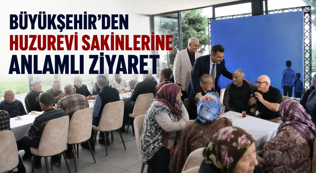 Trabzon B&uuml;y&uuml;kşehir Belediyesi huzurevi sakinlerinin &ouml;zel g&uuml;nlerine ortak oldu