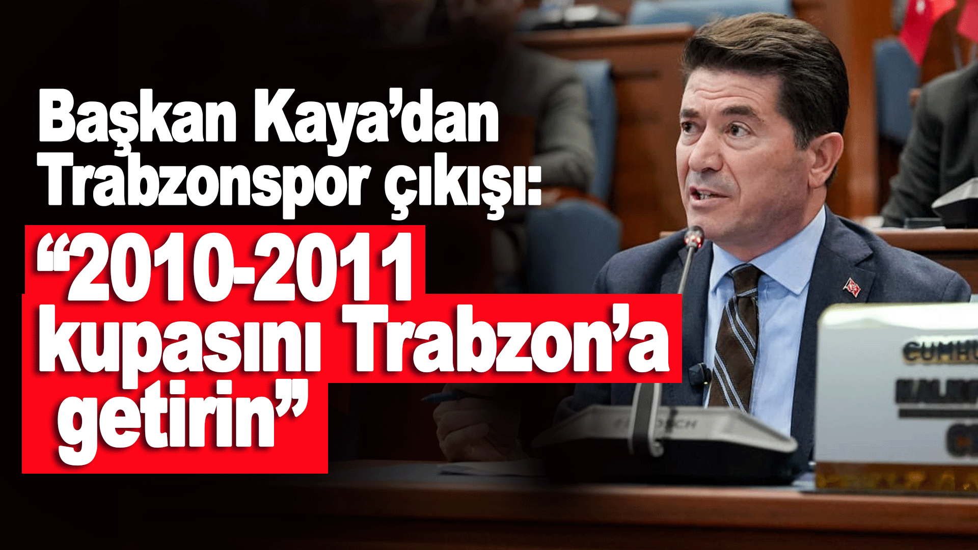 Trabzon B&uuml;y&uuml;kşehir Meclisi&rsquo;nde tansiyon y&uuml;kseldi