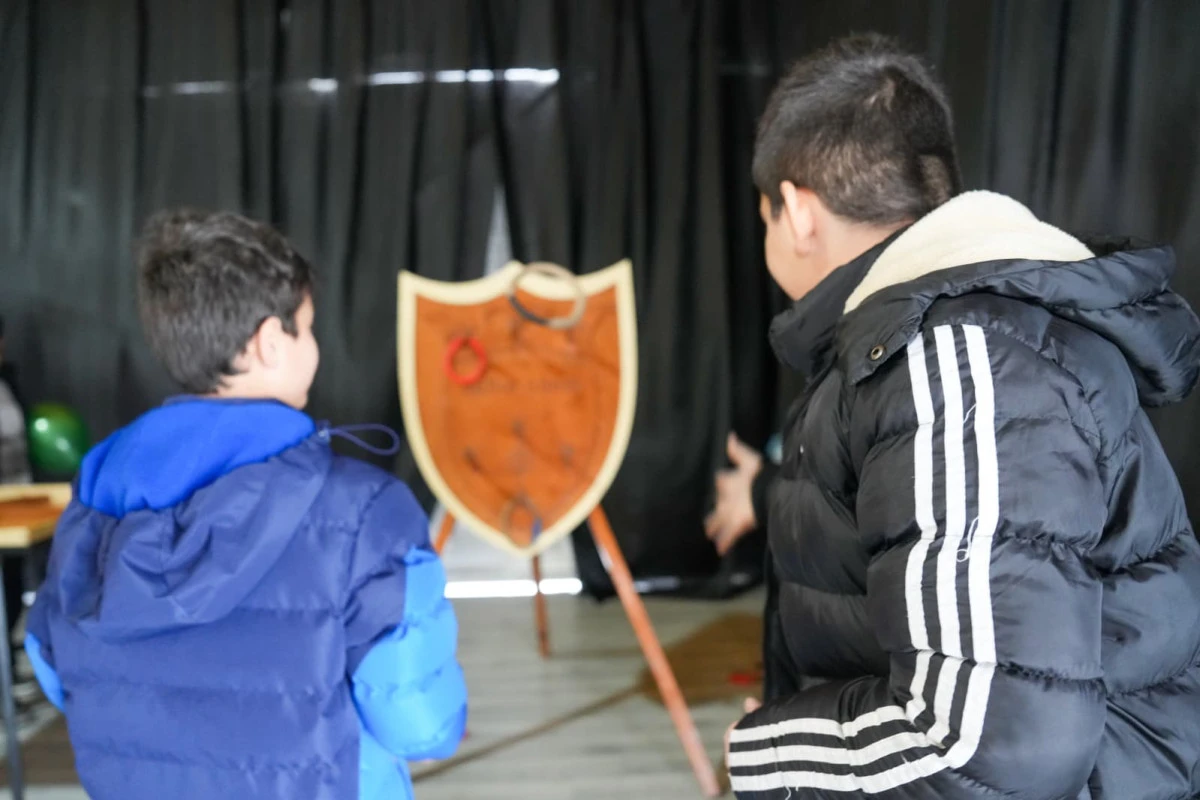 Trabzon B&uuml;y&uuml;kşehir&rsquo;in Ramazan &ccedil;adırı &ccedil;ocukların neşesiyle ilk g&uuml;nden dolup taştı