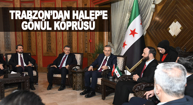 Trabzon heyeti Ramazan dayanışmasını g&uuml;&ccedil;lendirmek i&ccedil;in Halep&rsquo;te kardeşlik ve yardım mesajı verdi