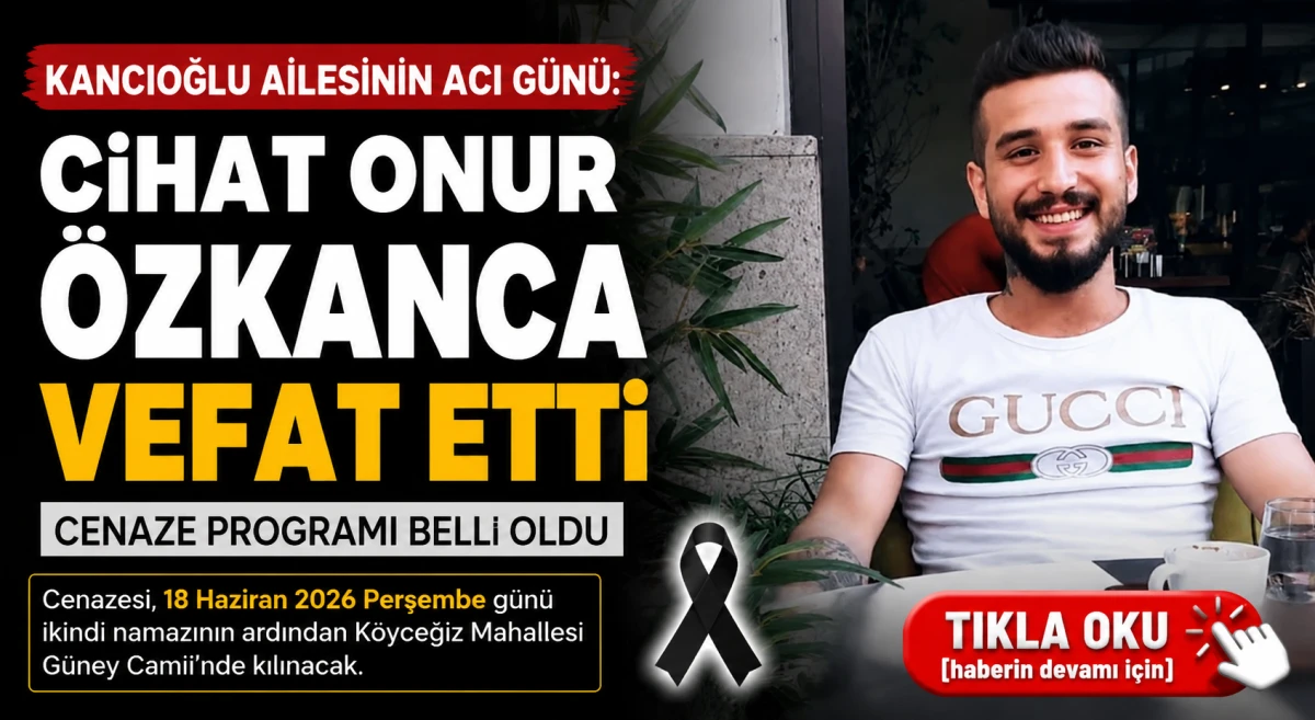Trabzon Of'u Yasa Boğan Vefat: Cihat Onur &Ouml;zkanca Hayatını Kaybetti