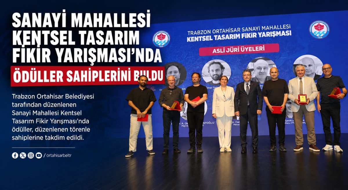 Trabzon Sanayi Mahallesi kentsel tasarım yarışması