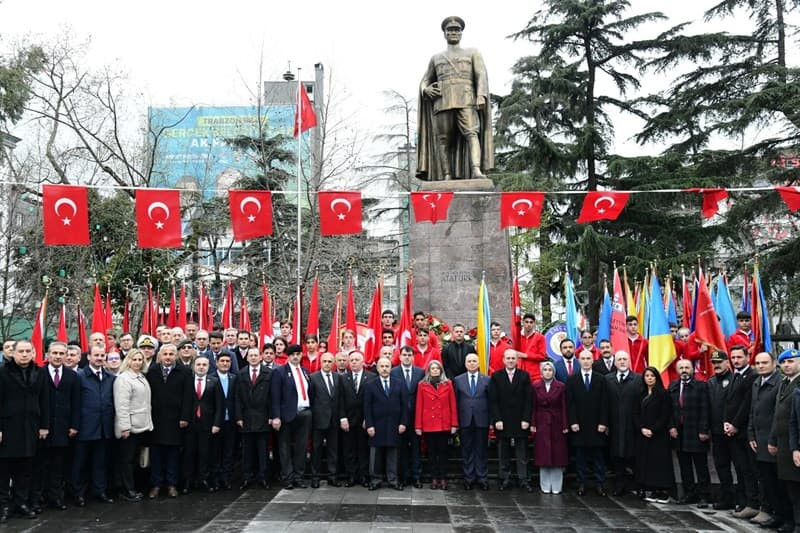 Trabzon’da 18 Mart Şehitleri Anma Günü ve Çanakkale Zaferi’nin 109’uncu yıl dönümü kutlandı