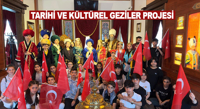 Trabzon&rsquo;da 7. sınıf &ouml;ğrencileri tarihi ve k&uuml;lt&uuml;rel mirası yerinde keşfediyor