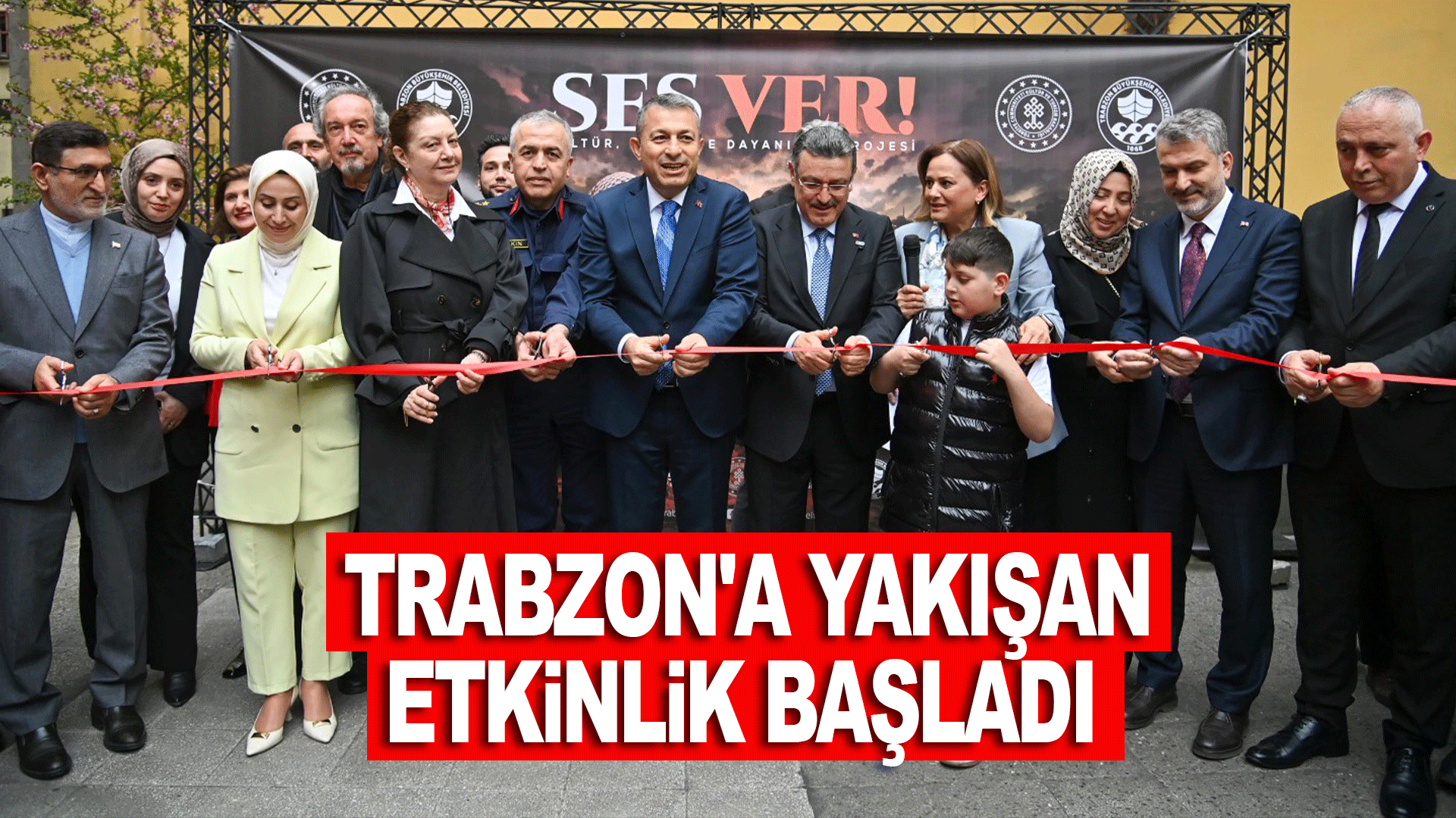 Trabzon&rsquo;da dayanışma ve sanat bir araya geldi: &ldquo;Ses Ver!&rdquo; projesi başladı